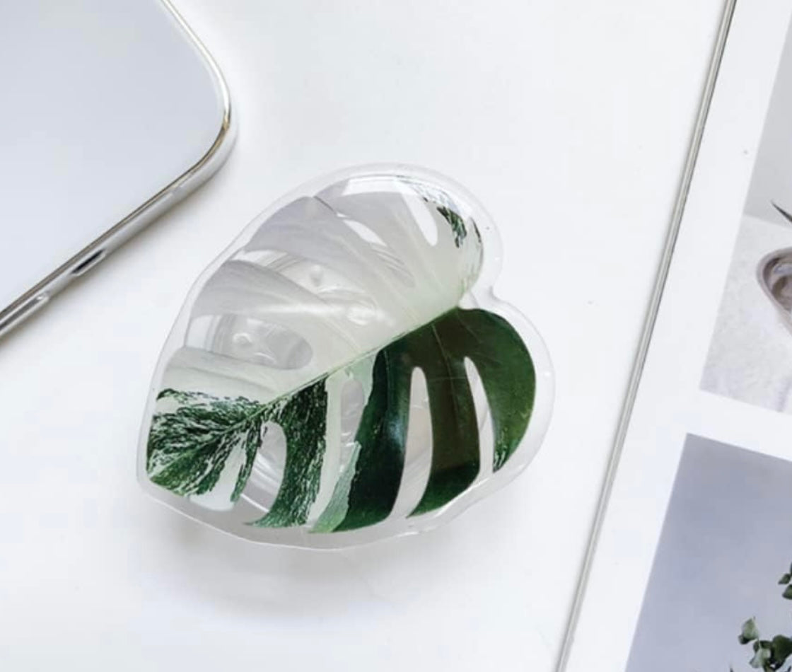 FREE With A $15 Purchase** Monstera Albo Phone Grip