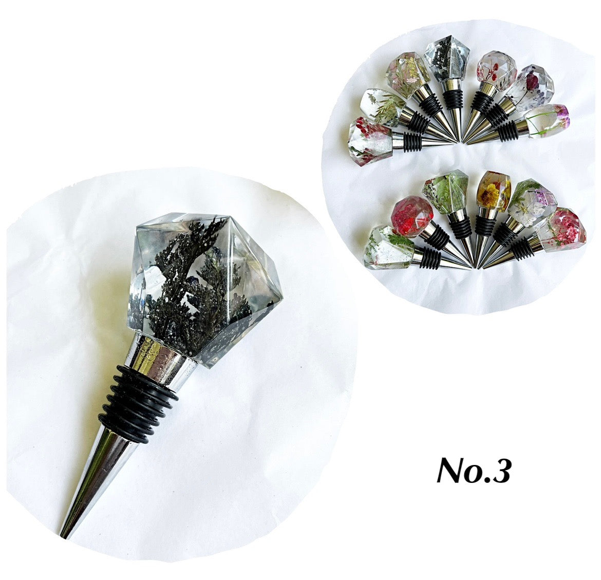 TWO (2) Wine Stoppers -Handmade| Choose Your Two Favorite Wine Stoppers