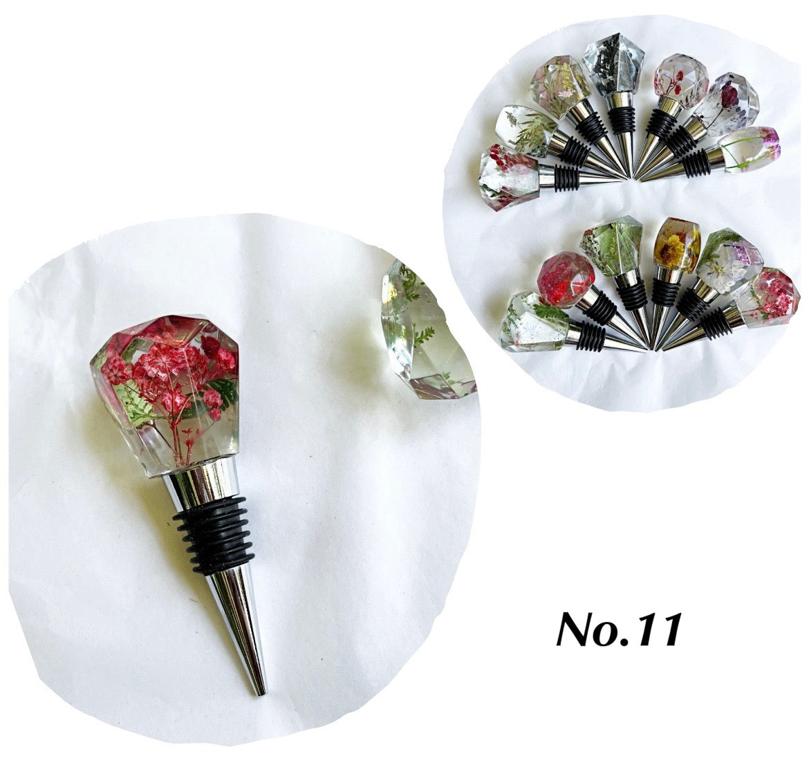 TWO (2) Wine Stoppers -Handmade| Choose Your Two Favorite Wine Stoppers