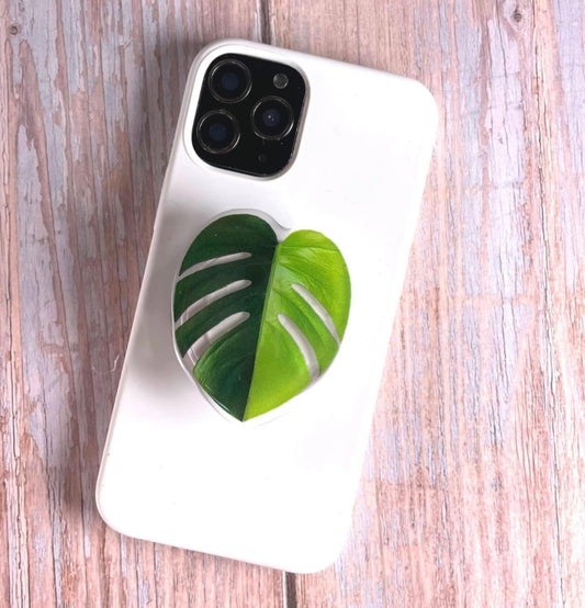 FREE with $15 or More Purchase ** Monstera Aurea Phone Grip