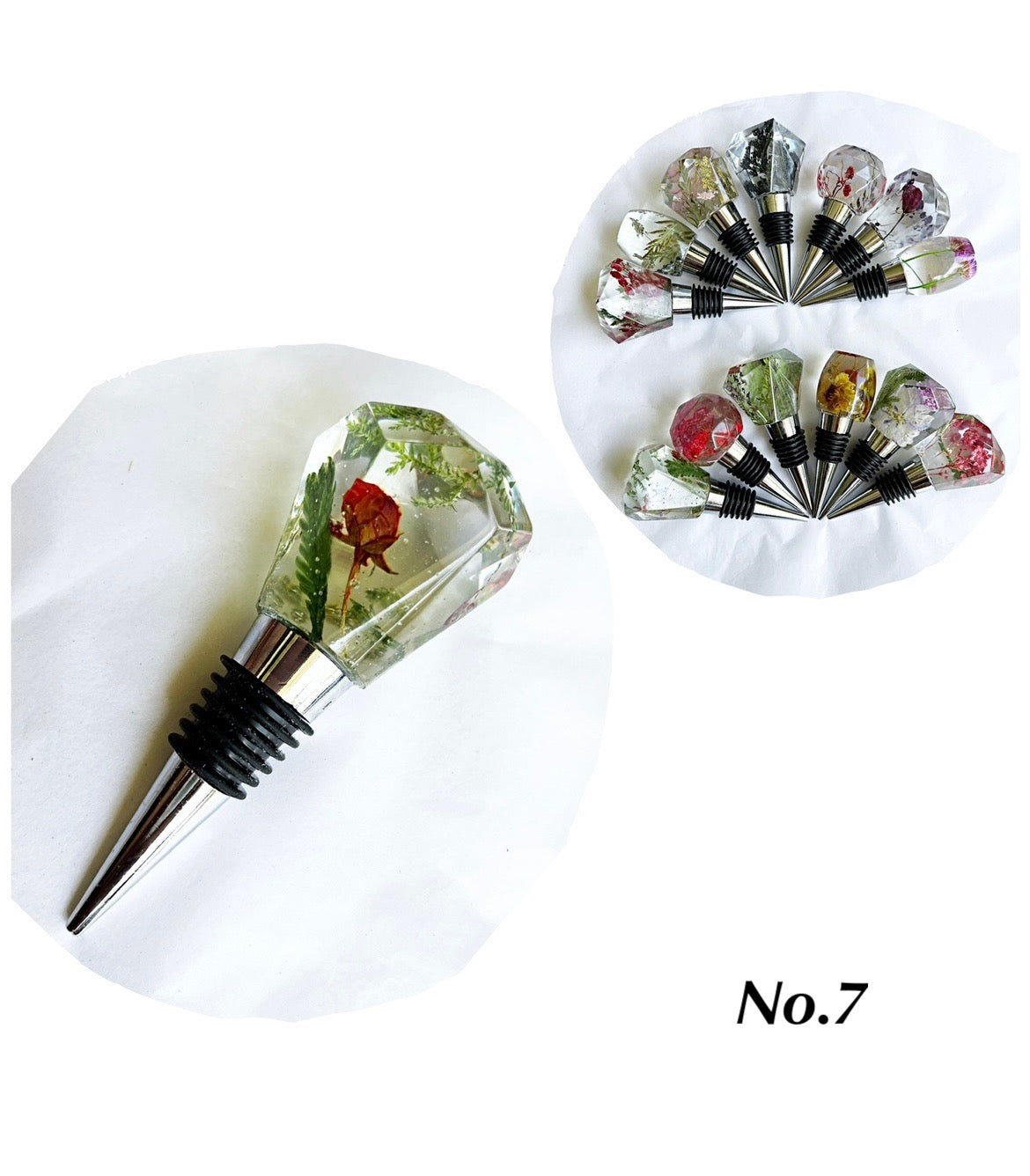 TWO (2) Wine Stoppers -Handmade| Choose Your Two Favorite Wine Stoppers